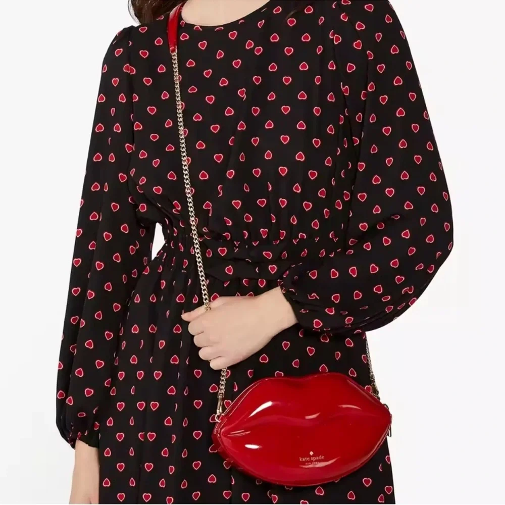 Kate spade Mwah 3D Lip Crossbody Bag